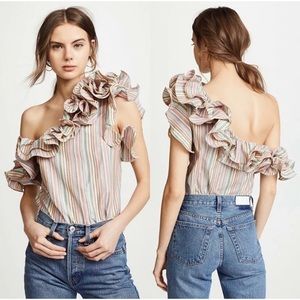 NWT Petersyn Arabella Top M. Orig $230.